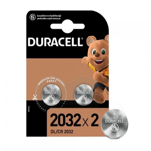 Duracell Lityum Düğme Pil 3V 2'li 2032