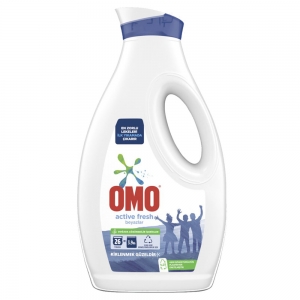 Omo Active Fresh Sıvı Deterjan Beyazlar 26 Yıkama 1690 Ml