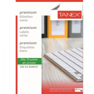 Tanex TW-2006 99,1X93,1mm 100 lü Laser Etiket