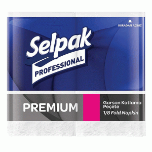 Selpak Professional Premium Garson Katlama Peçete 33x33 100'Lü Paket